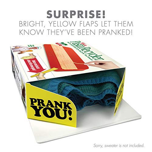 Prank-O ReNoodle Prank Gift Box – Empty Cardboard Gag Box for Hiding Real Presents