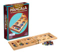 Pressman Mancala Board Game – Wooden Folding Set with 48 Stones for 2 Players, Ages 6+