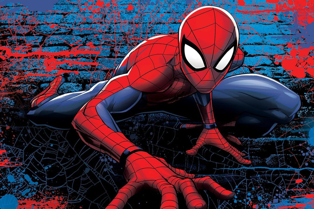 PRIME3D Marvel Spider-Man 200-Piece 3D/2D Jigsaw Puzzle – Lenticular Motion Effect, 12x18 Inches