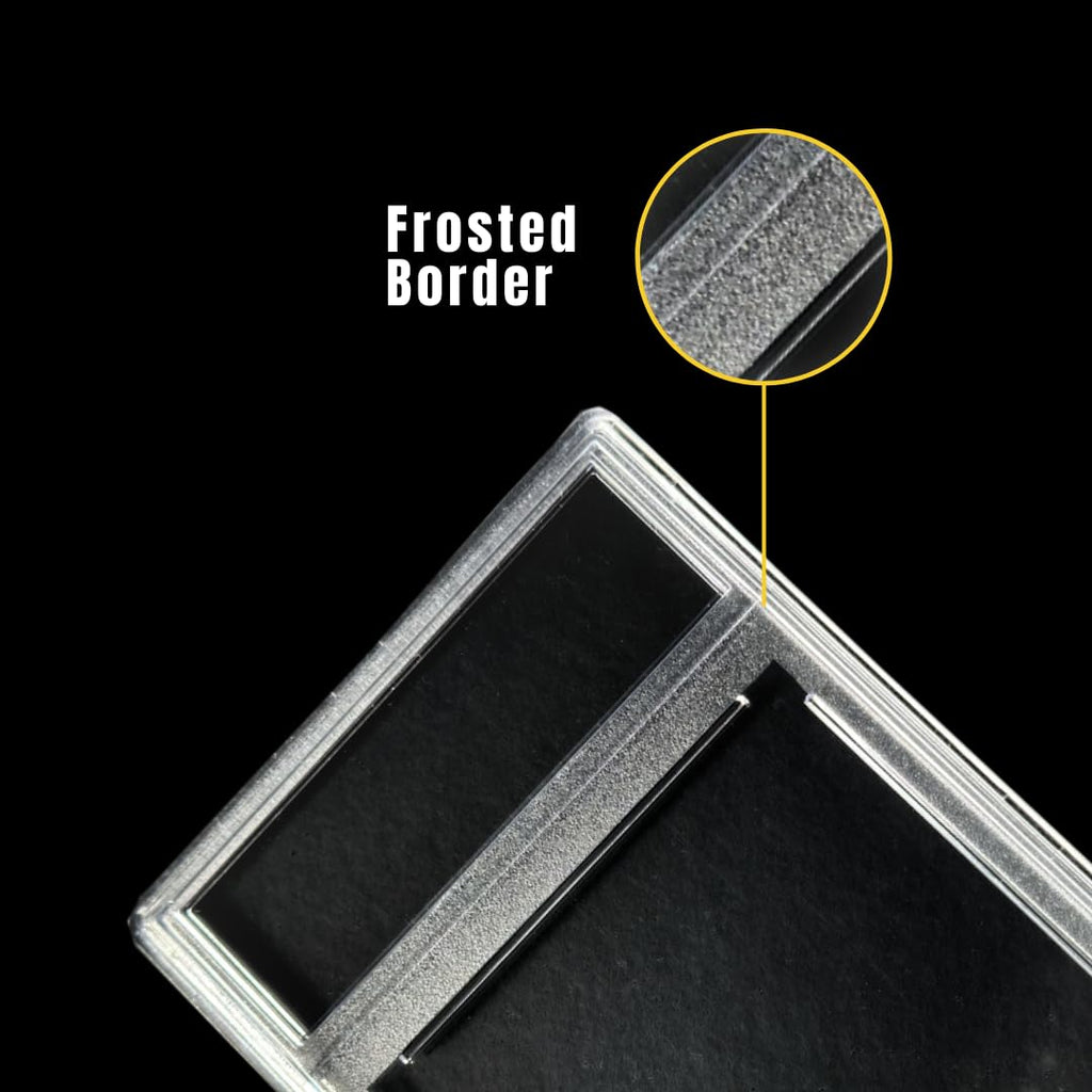 Pro-Tec Accessories Frosted Card Slab Pack of 5 for Sports Cards - Up to 35pt