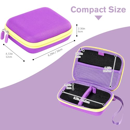 ProCase Hard Card Case for 300+ Cards – Purple EVA Travel Storage for UNO, Five Crowns, and More (Case Only)