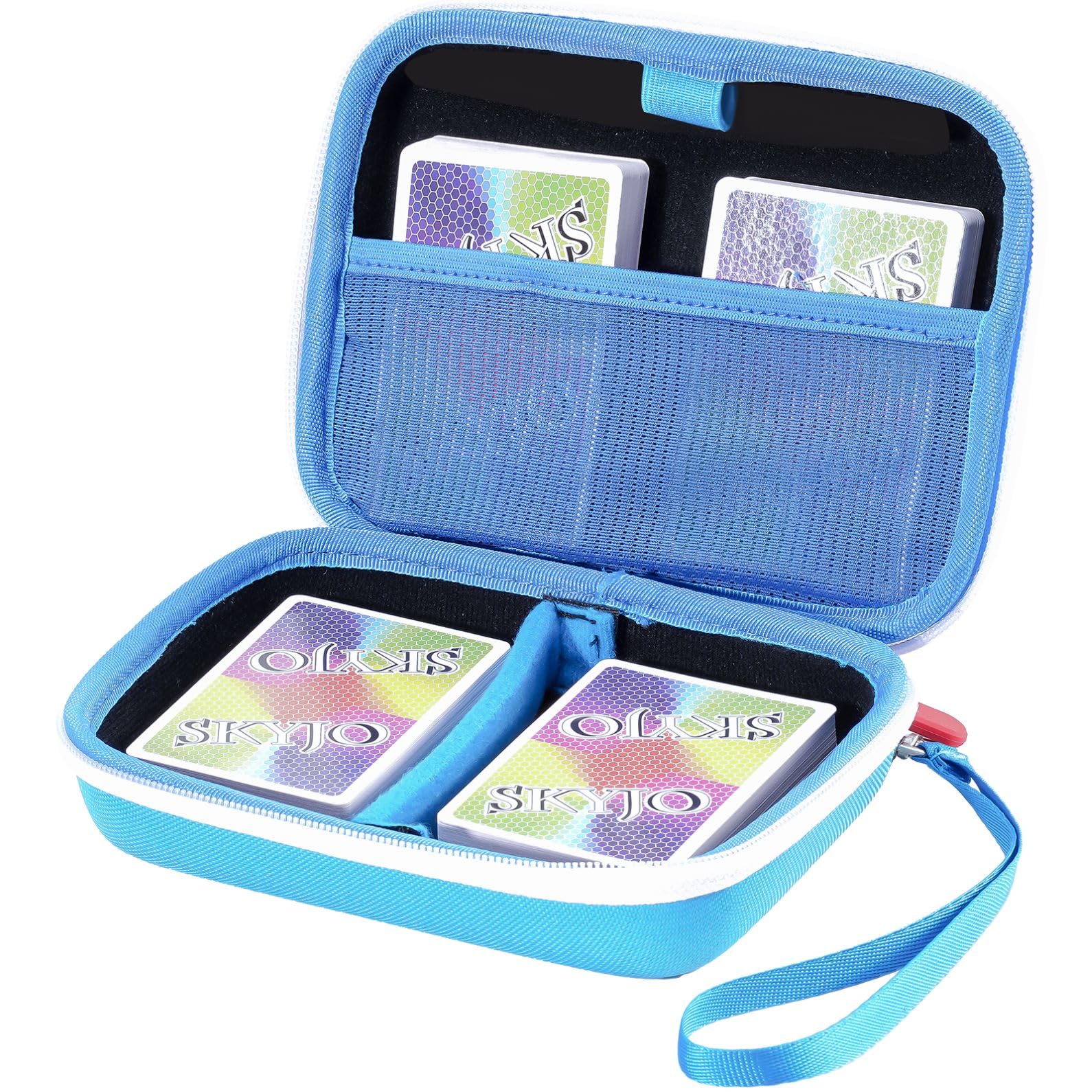 ProCase Hard Card Game Carrying Case for 300+ Cards, Blue