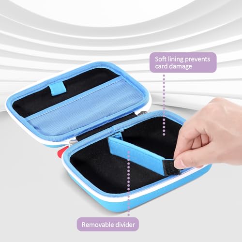 ProCase Hard Card Game Carrying Case for 300+ Cards, Blue