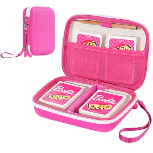 ProCase Pink Card Case – Holds 300+ Game Cards, Hard EVA Travel Storage Box with Pen Slot