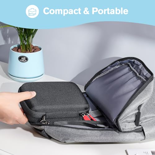 ProCase Trading Card Case, Hard EVA Carrying Box for 300+ Cards, Black