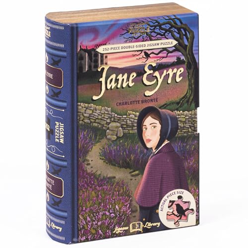 Professor Puzzle Jane Eyre 252-Piece Double-Sided Jigsaw – Book Lover's Gift