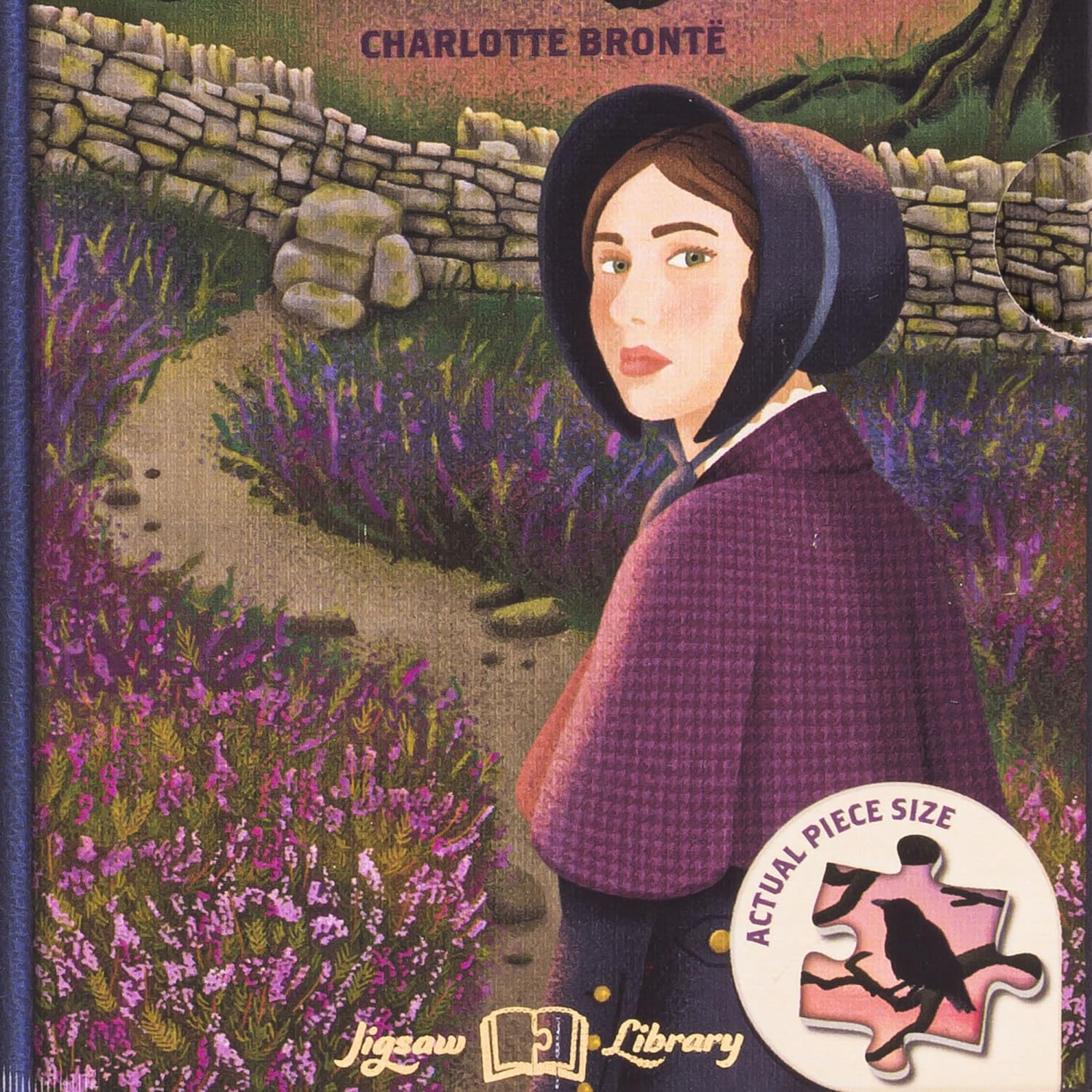 Professor Puzzle Jane Eyre 252-Piece Double-Sided Jigsaw – Book Lover's Gift