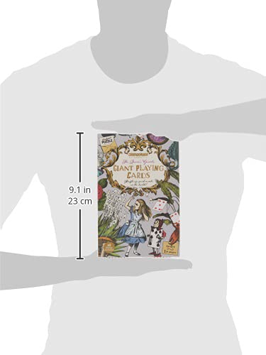 Professor Puzzle Queen's Guard Giant Playing Cards – Alice in Wonderland Jumbo Deck