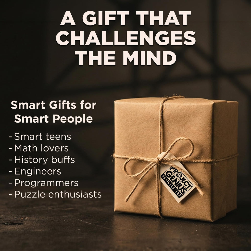 Project Genius Emperor’s Chest Wooden Puzzle Box – Hidden Compartment for Gift Cards and Cash – Brain Teaser for Ages 8+