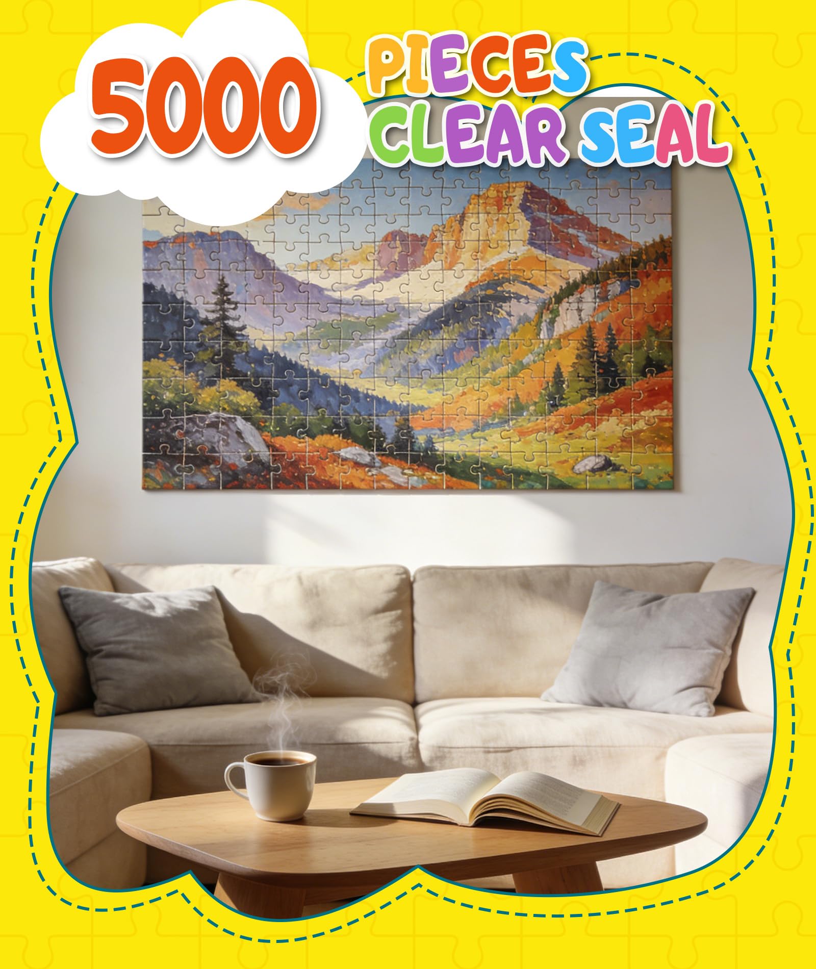 Protado 200ml Puzzle Glue x2 – Clear Quick-Dry Sealer with Sponge & Scraper for 1000-5000 Piece Puzzles