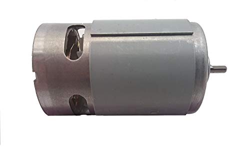 ProTechTrader RS-550S 18V Brushed DC Motor with 3.175mm D-Shaft for Drill Replacement and Robotics