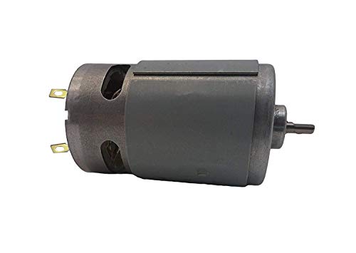 ProTechTrader RS-550S 18V Brushed DC Motor with 3.175mm D-Shaft for Drill Replacement and Robotics