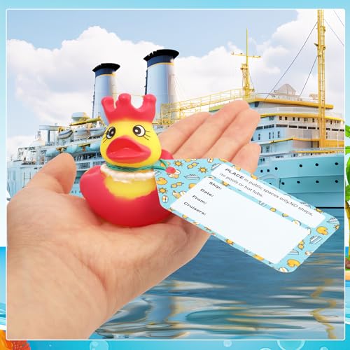 Prudiut Cruise Duck Hiding Game Kit – 12 Ducks, 15 Tags & 20 Bands