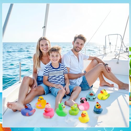 Prudiut Cruise Duck Hiding Game Kit – 12 Ducks, 15 Tags & 20 Bands