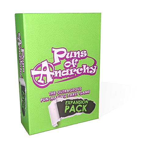 Puns of Anarchy Expansion Pack – 200 New Dry-Erase Cards & 20 Hilarious Categories