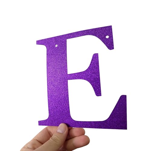 Purple Glitter Banner with Empowering Quote – CHOOSE-IT Party Decor