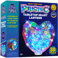 PURPLE LADYBUG 3D Heart Table Light DIY Kit for Kids 8+ – USB LED Lamp, Craft Gift for Tweens & Teens