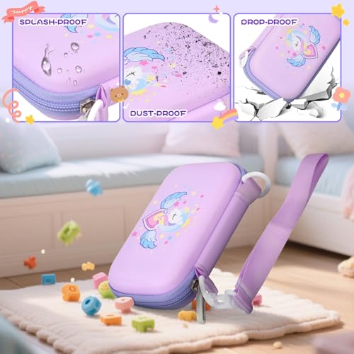 Purple Pony Kids Toy Phone Case - Compatible with KOKODI, Luoba, Yosfeng & More