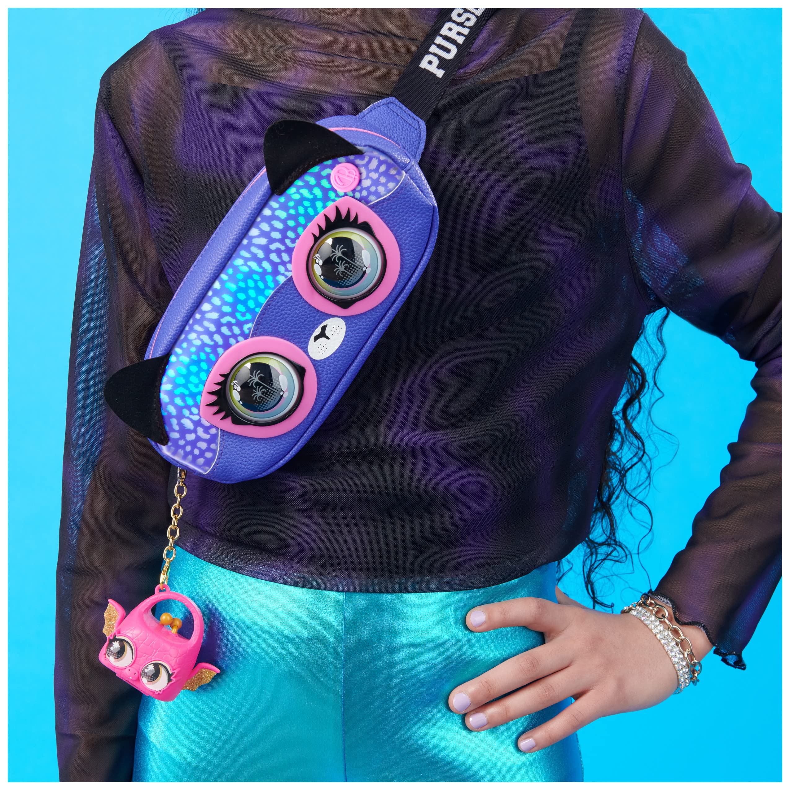 Purse Pets Leoluxe Interactive Leopard Print Purse – Blinks, Sounds, and Fashion Fun