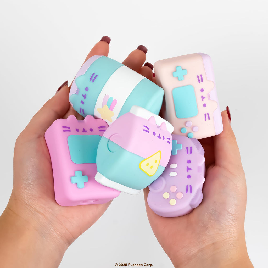 Pusheen Gamer Girl Squishy Blind Box - 5 Designs Collectible Figure