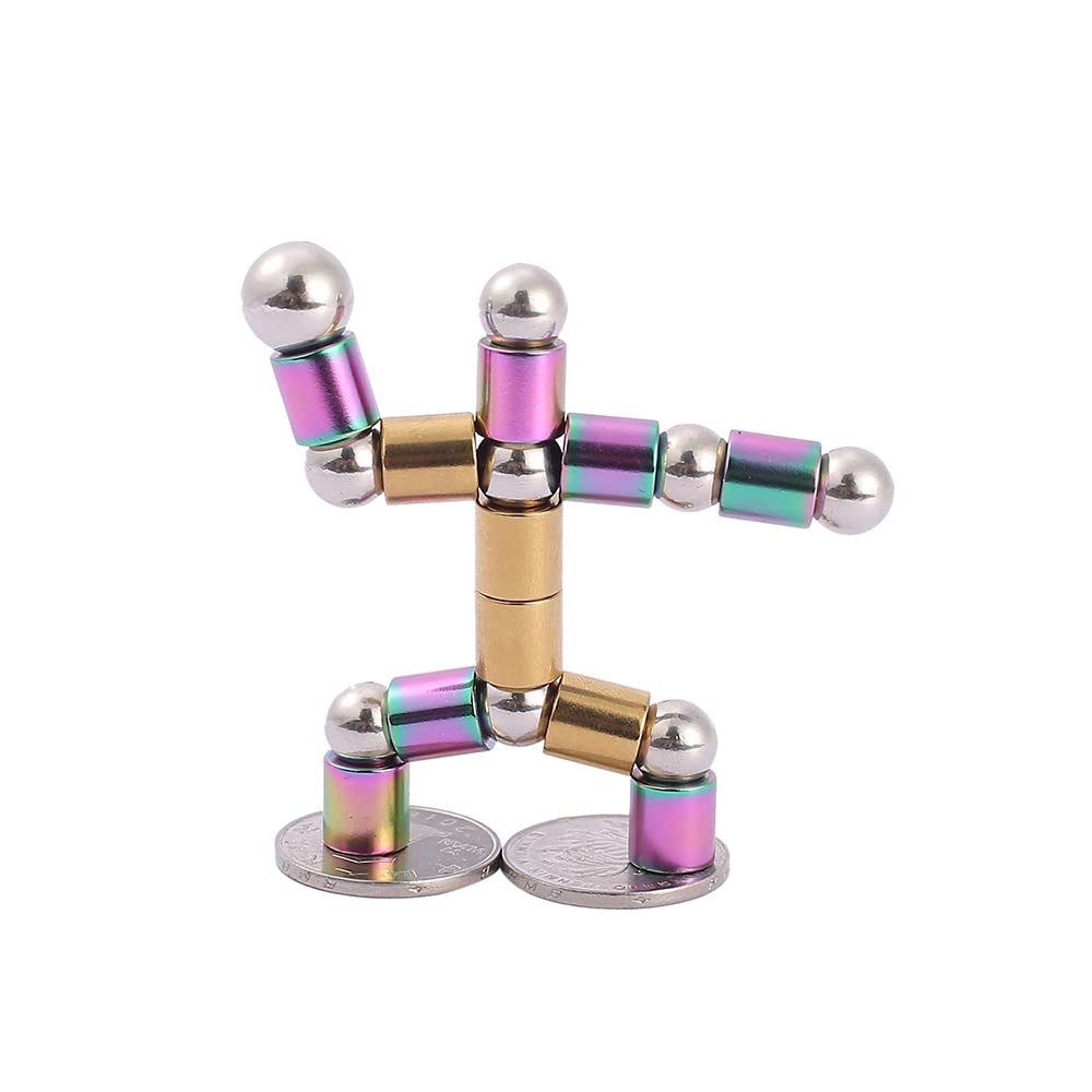 QAQcew Magnetic Fidget Pen – Deformation Toy for Stress Relief and Creative Play