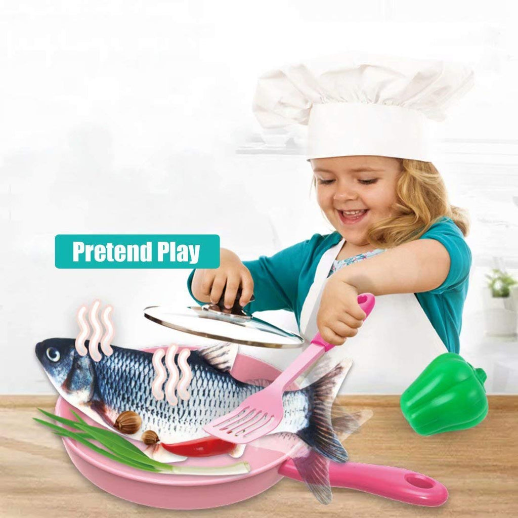 QIAONIUNIU Electric Moving Fish Plush Toy – USB Rechargeable Flopping Fish