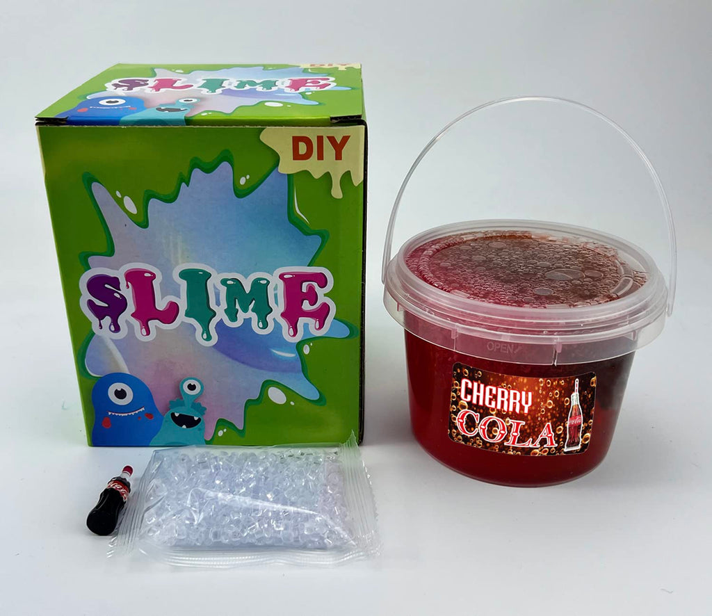 QOFRJTU Crunchy Fishbowl Bead Slime - Sugar Blitz DIY Kit for Kids, Stress Relief Toy, Party Favor, Christmas Stocking Stuffer (6+)