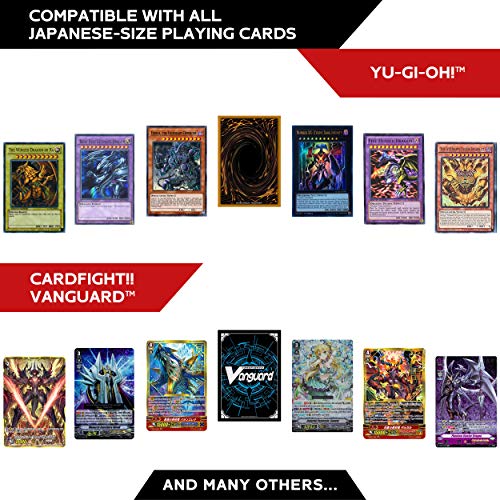 Quiver Time Apollo Clear Card Sleeves (200 Pack) - 62x89mm - Perfect for Yu-Gi-Oh, Vanguard & K-pop Photocards