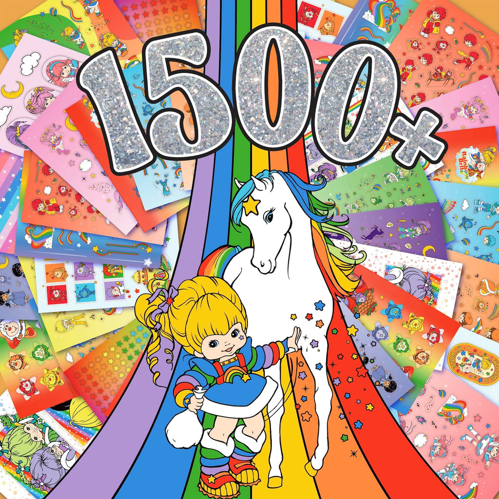 Rainbow Brite Sticker Book – Over 1,500 Stickers for Notebooks, Water Bottles & More