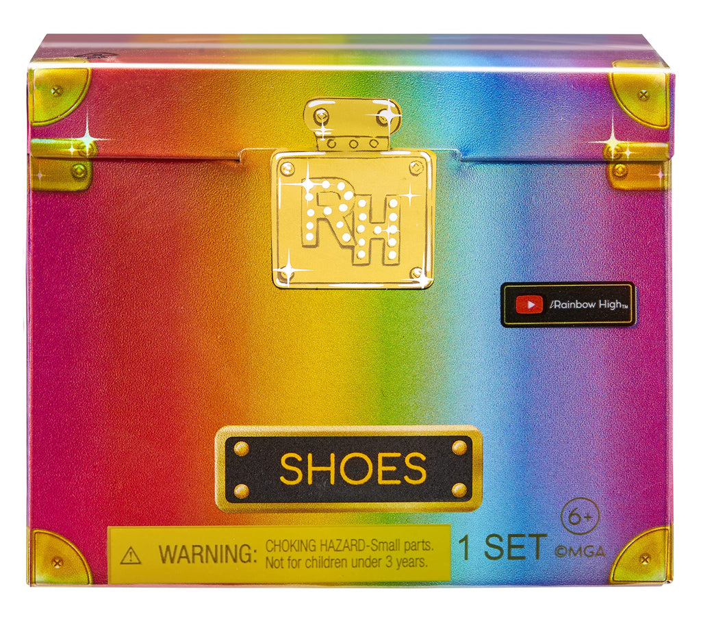 Rainbow High Mini Accessories Studio: 27 Mystery Doll Shoes with Rare & Ultra-Rare Styles, Gift for Kids 6-12