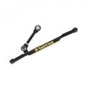 RampCrab Brass Steering Links for SCX24 & AX24 1/24 RC Crawler – Reduce Slop, Improve Precision (Black Coating)