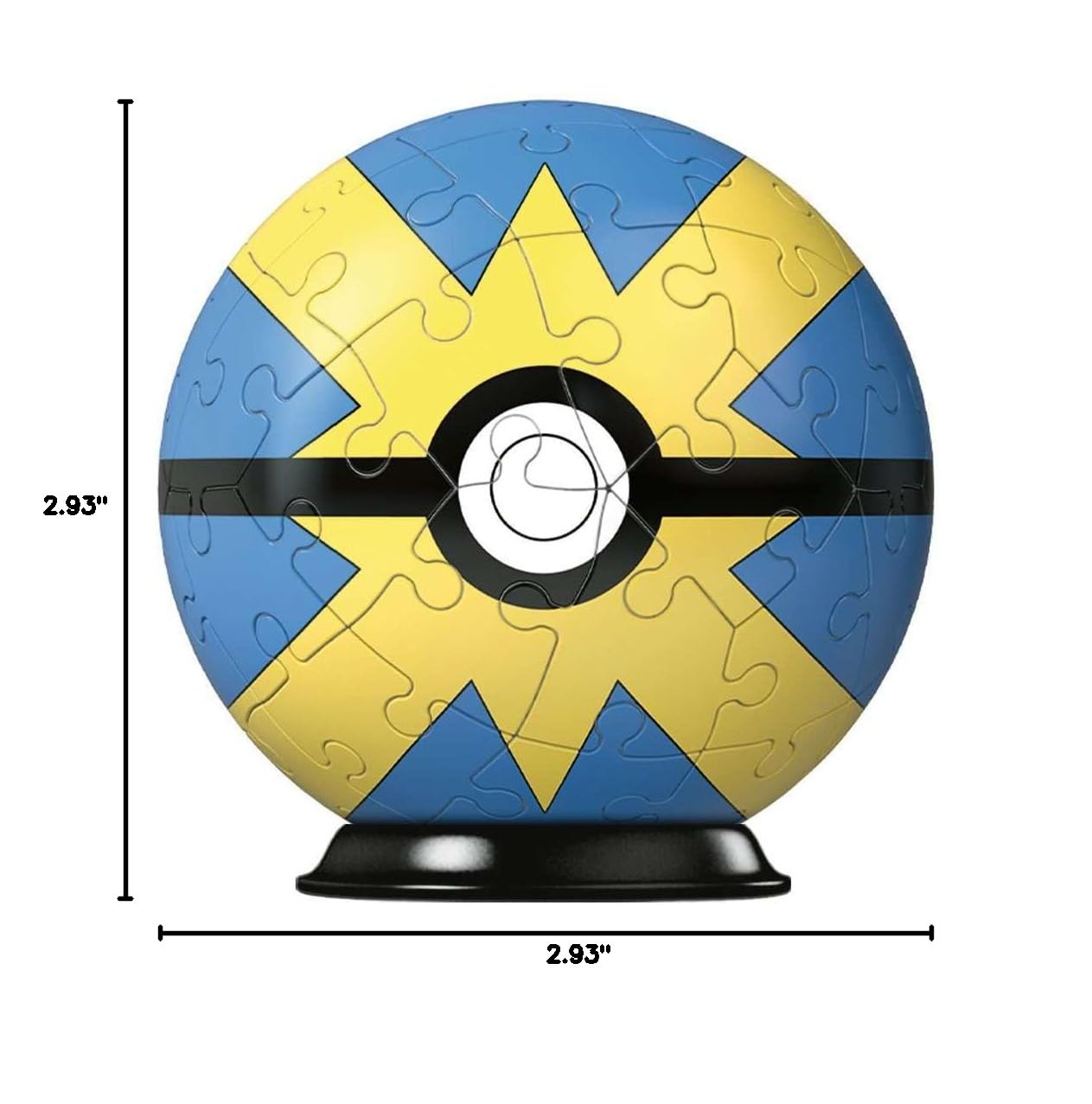 Ravensburger 3D Puzzle Pokémon Quick Ball – 54-Piece Pokéball Puzzle for Ages 6+