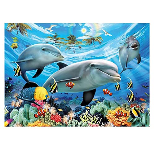 Ravensburger Caribbean Smile 60-Piece Kids Jigsaw Puzzle – Anti-Glare, Skill-Building Fun