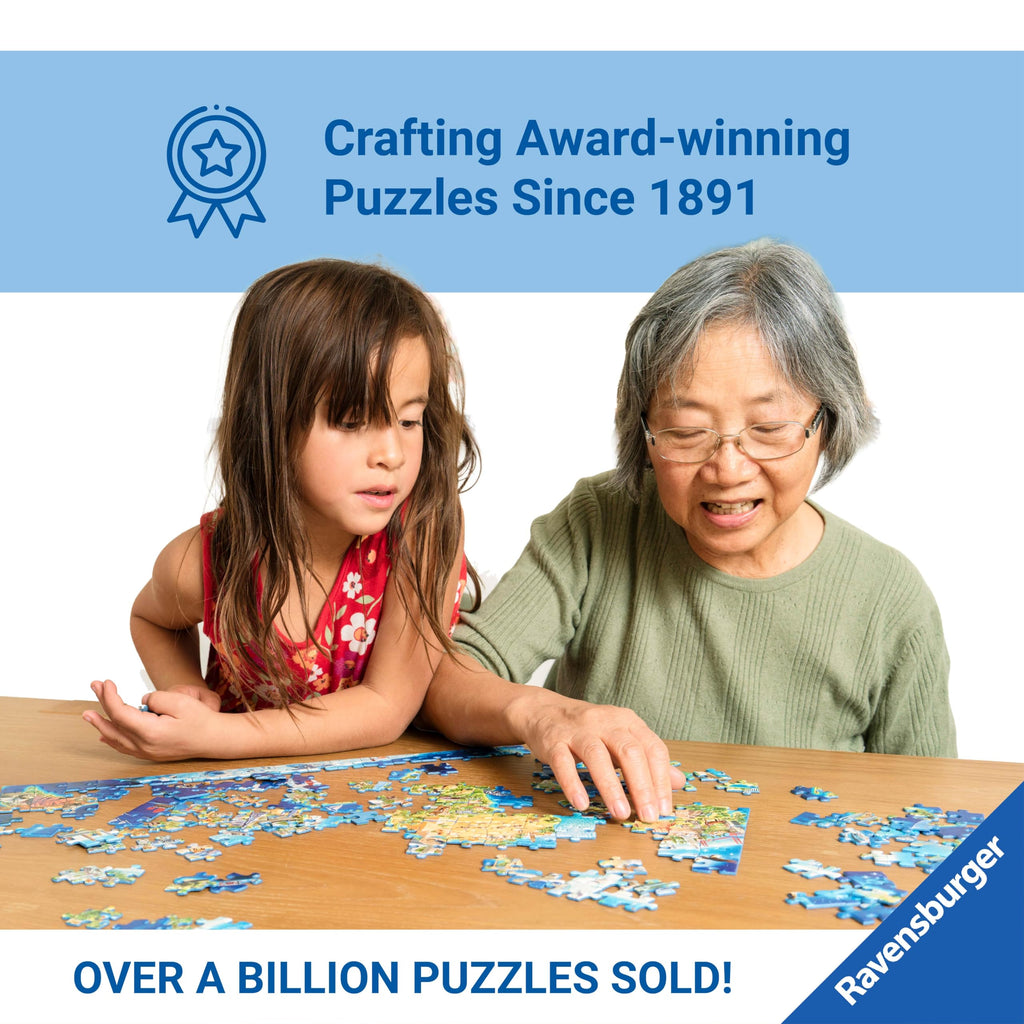 Ravensburger Construction Crowd 60-Piece Jigsaw Puzzle – Ages 4+