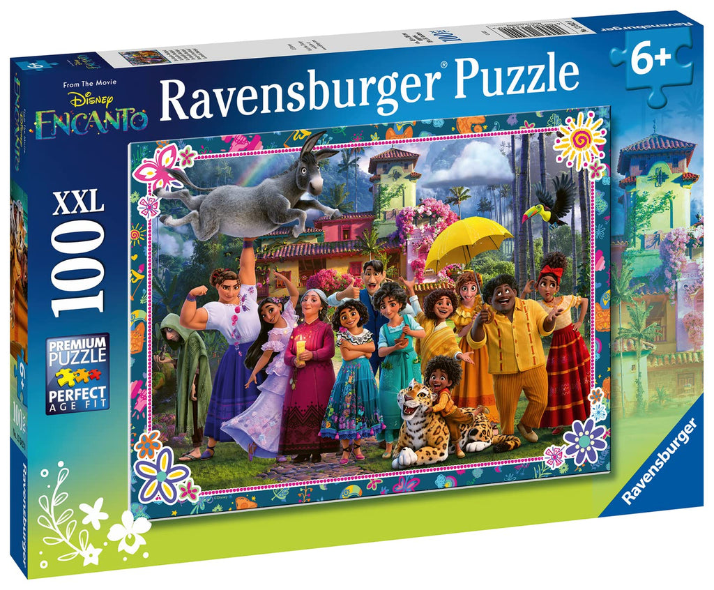 Ravensburger Disney Encanto 100-Piece Jigsaw Puzzle – Large, Durable Pieces for Kids Ages 6+ with FSC Certification