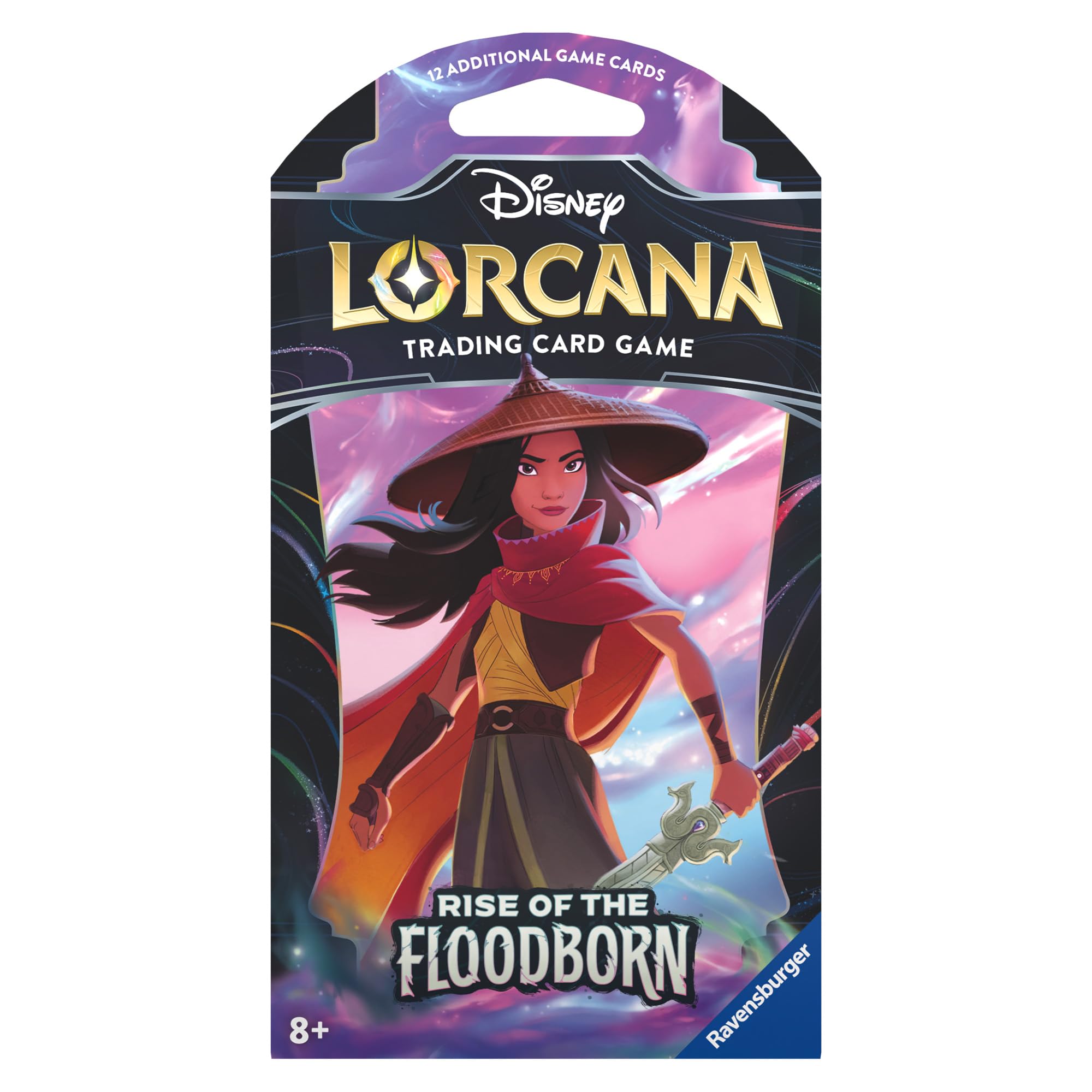 Ravensburger Disney Lorcana Rise of the Floodborn Booster Pack – 12 Cards with Random Foil