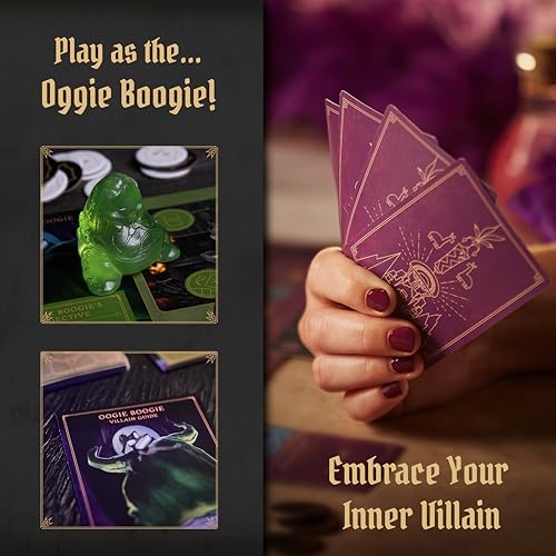Ravensburger Disney Villainous Filled with Fright – Oogie Boogie Expansion Strategy Game for Ages 10+