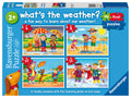 Ravensburger My First Puzzles: What's The Weather? – 4 Progressive Jigsaw Puzzles for Toddlers (6, 8, 10 & 12 Pieces)