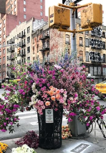 Ravensburger Puzzle Moment: Flowers in New York – 300-Piece Jigsaw for Adults with Softclick Technology