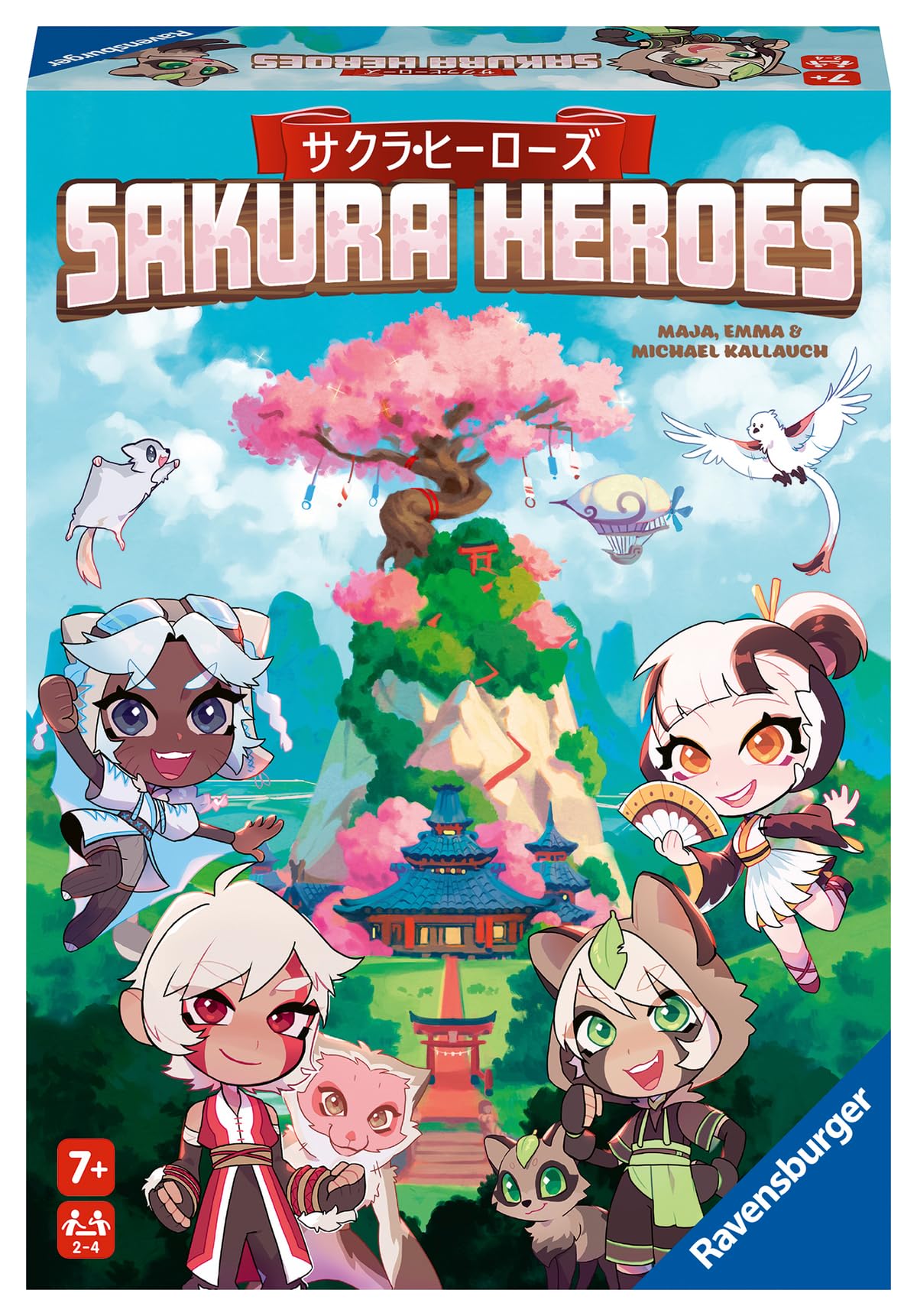 Ravensburger Sakura Heroes – Fast-Paced Dice Game for Anime Fans