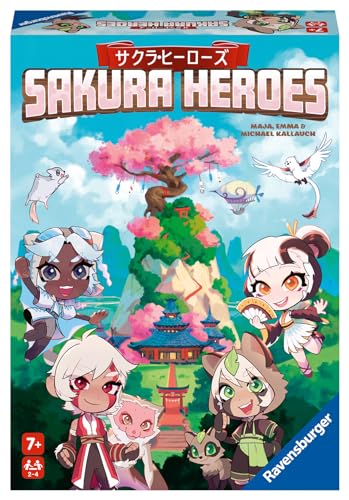 Ravensburger Sakura Heroes – Fast-Paced Dice Game for Anime Fans