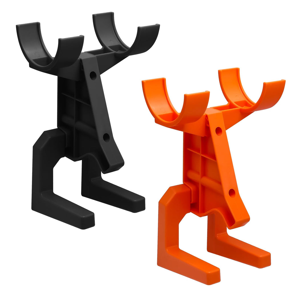 RC Car Wall Mount – Organize Your 1/14 to 1/24 RC Model and Transmitter, Prevents Tire and Shock Wear (Black)