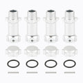 Rchobbytop 17mm Hex Adapter Extenders - 30mm Length, 34mm Total Width Increase for 1/8 RC Cars (4 Pack)