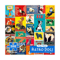 Re-Marks Retro Dogs 300-Piece Jigsaw Puzzle – Vintage Dog Breeds Collage