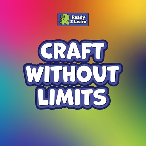 READY 2 LEARN 52-Piece Dough Character Accessories: 21 Shapes for Playdough Animals & Stories