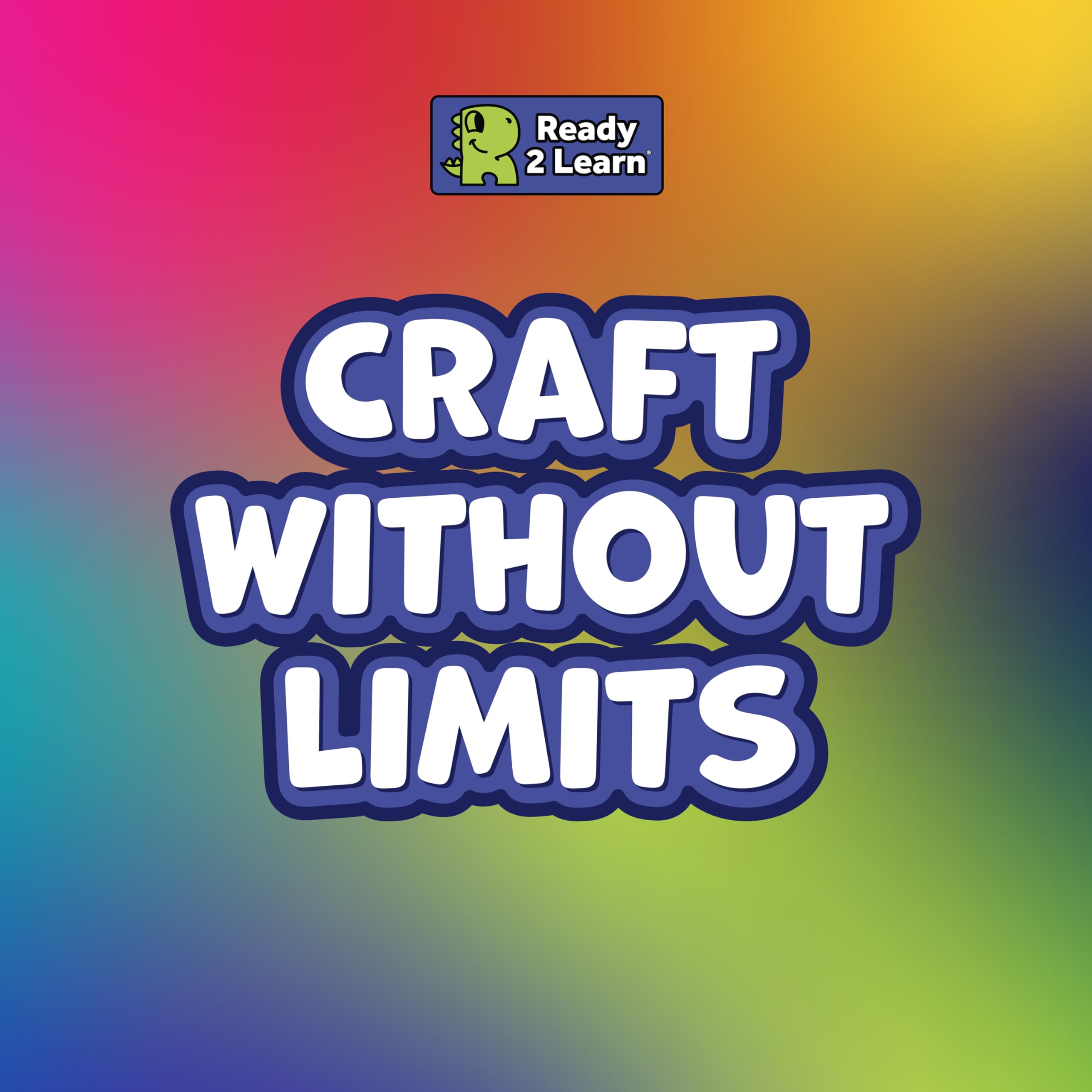 READY 2 LEARN 52-Piece Dough Character Accessories: 21 Shapes for Playdough Animals & Stories