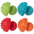 Ready 2 Learn Paint and Dough Mushroom Stampers Set of 4 - Easy-Grip Texture Stampers for Kids Ages 2+