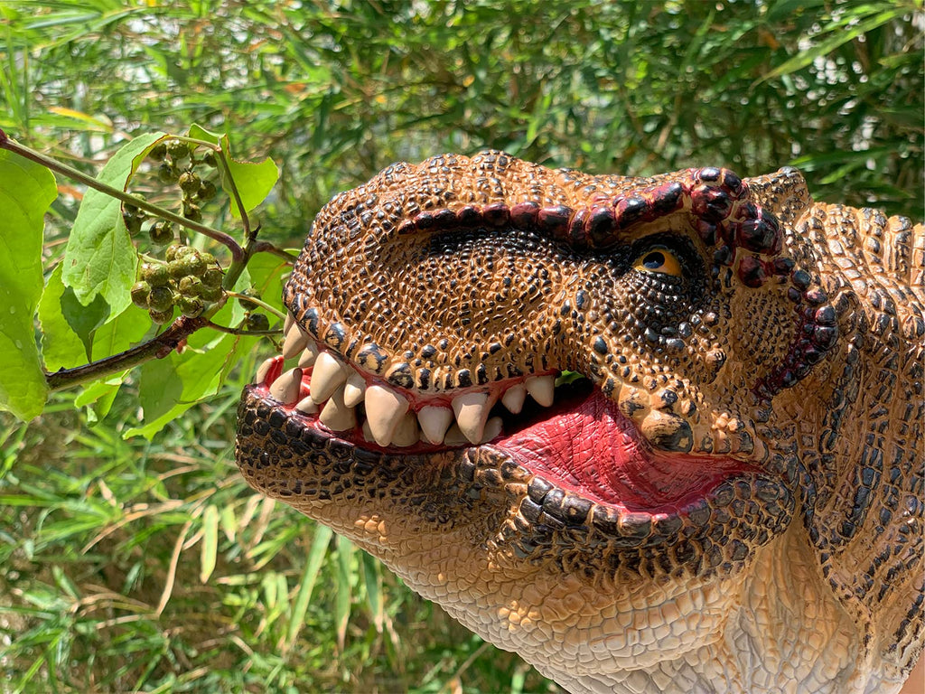 Realistic T-Rex Hand Puppet – Soft Rubber Dinosaur Toy for Kids Ages 3-12