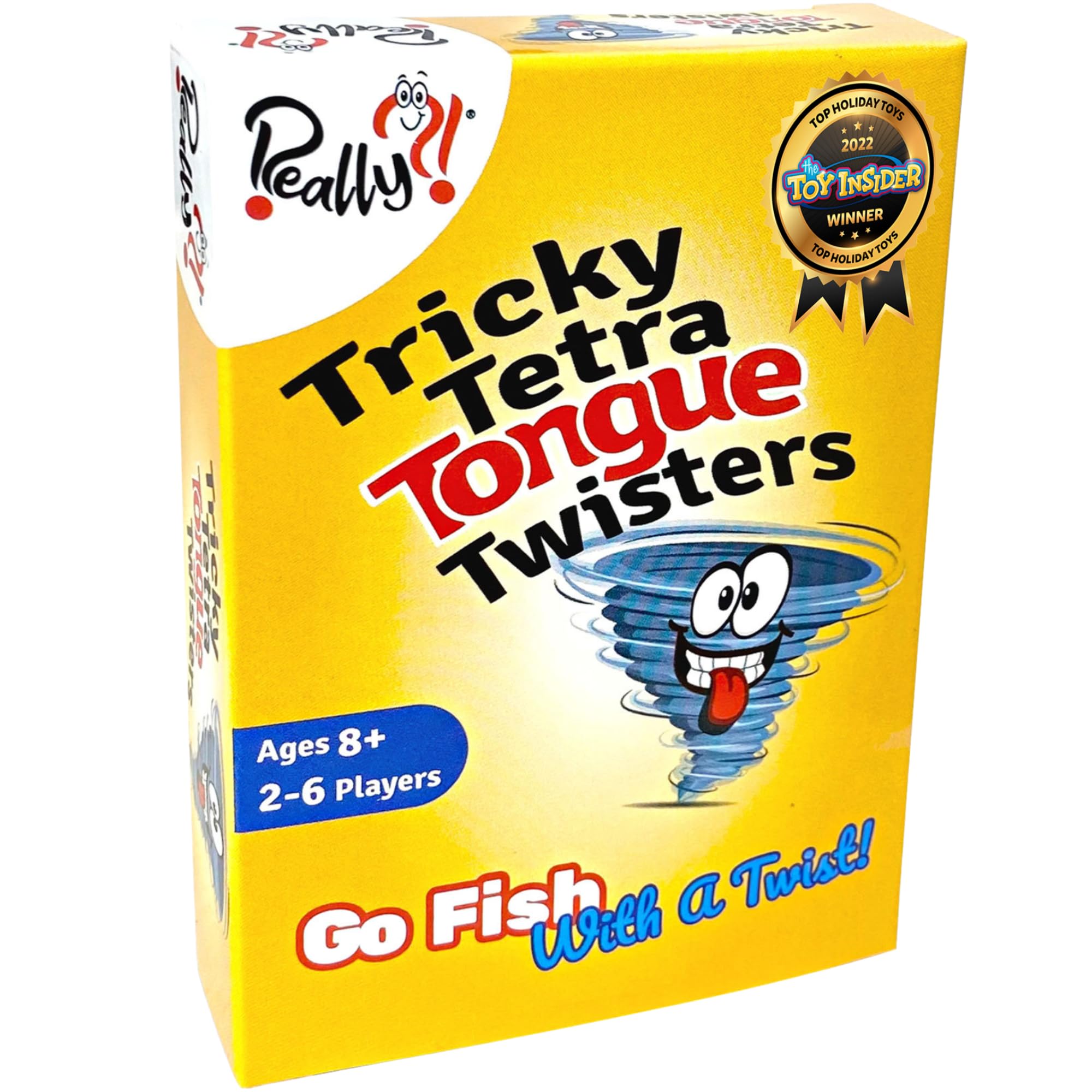 Really?! Tricky Tongue Twisters Card Game – Hilarious Family Game for Ages 8+ | Educational Speech Activity