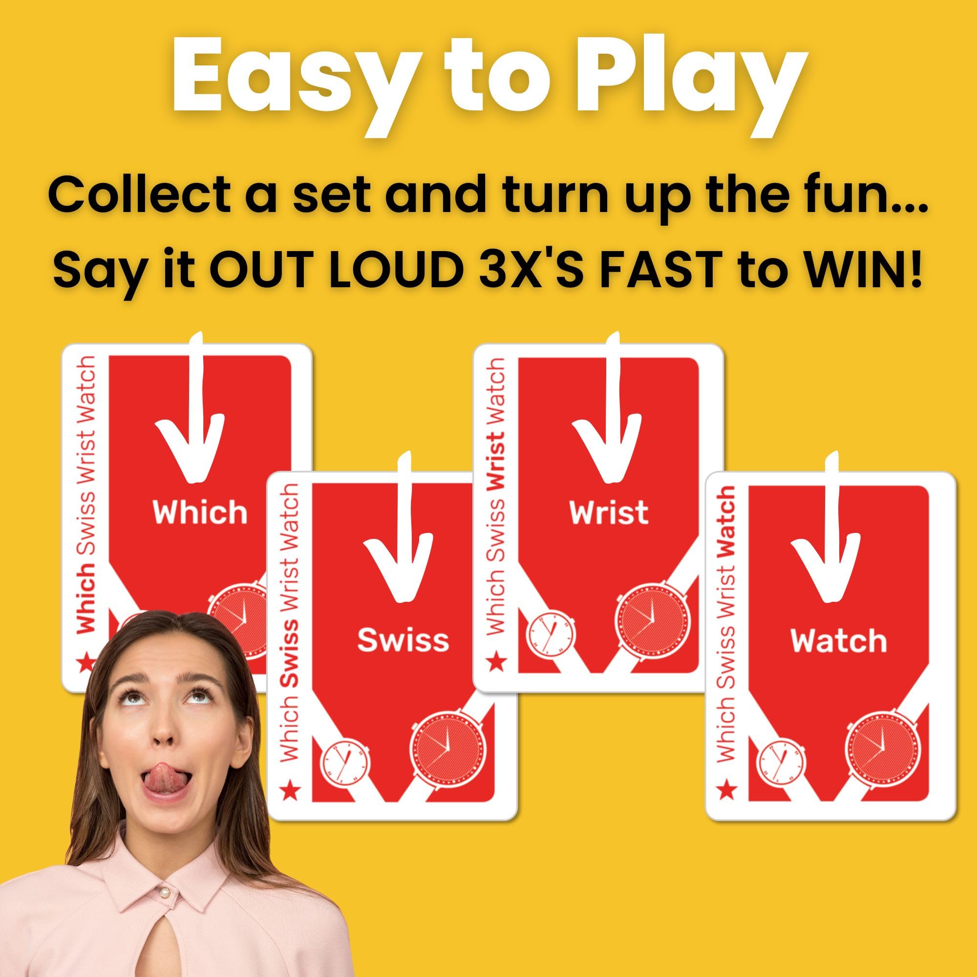 Really?! Tricky Tongue Twisters Card Game – Hilarious Family Game for Ages 8+ | Educational Speech Activity